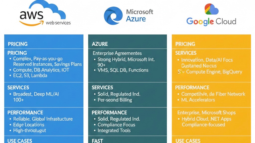 AWS vs Azure vs Google Cloud: Choosing the Right Platform in 2024