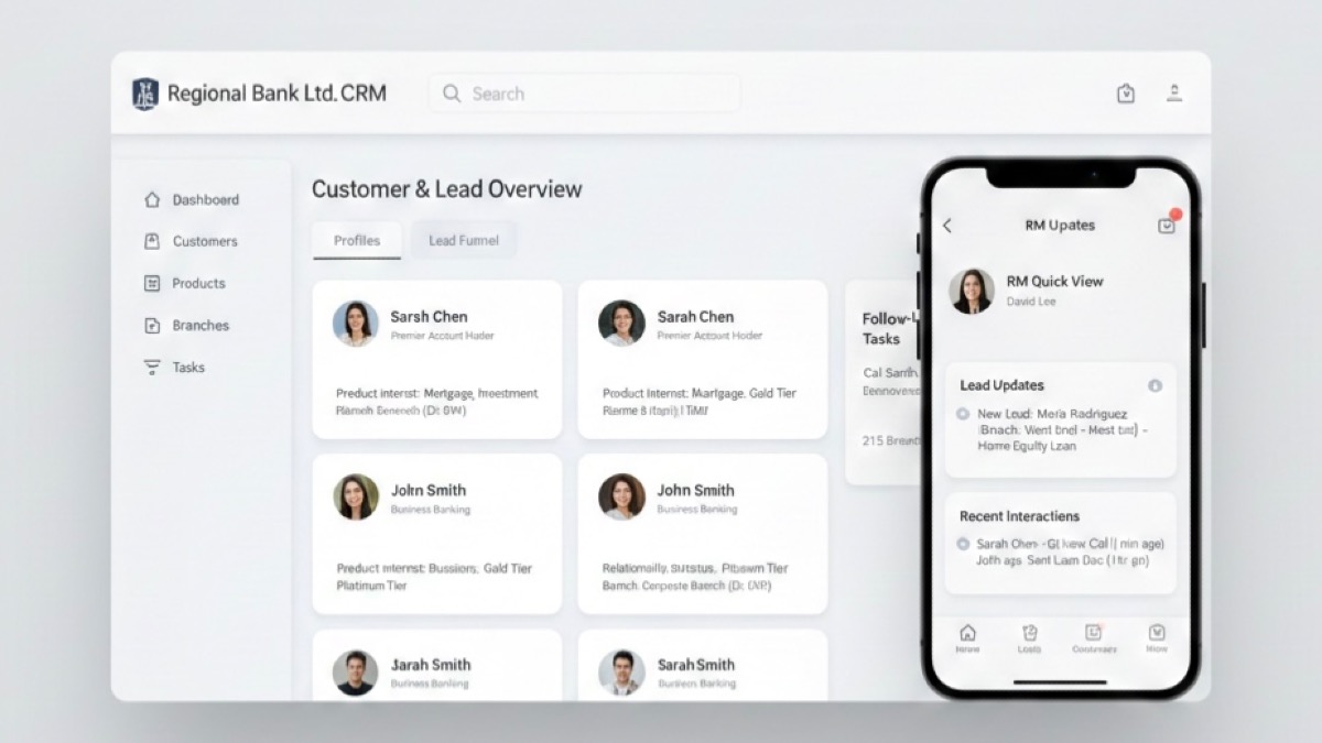 Banking CRM System